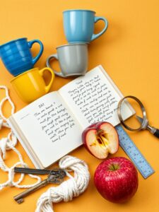 A Collage of Everyday Objects in Harmony – free AI stock image