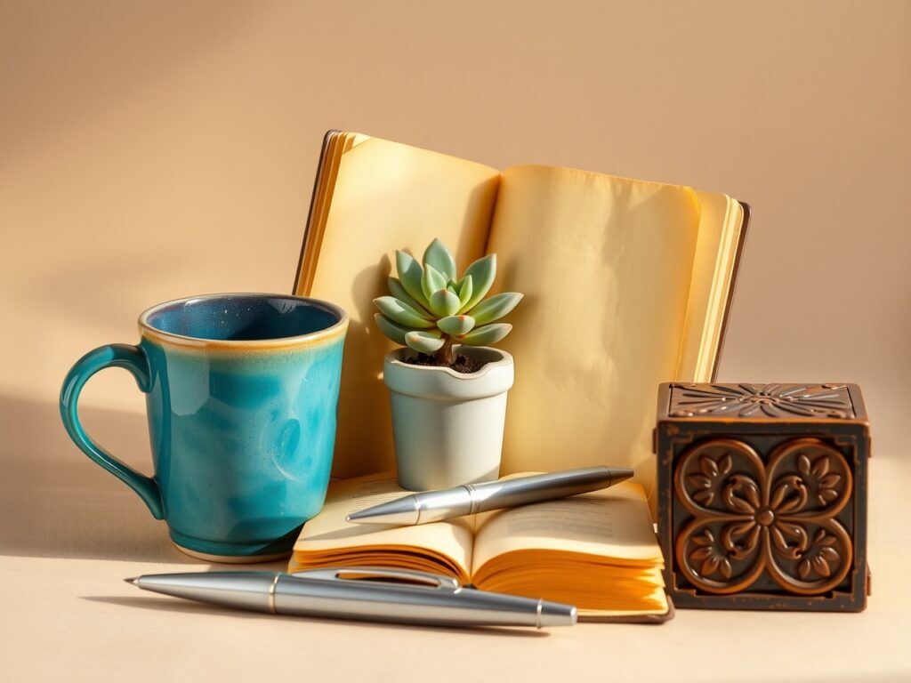 A Collection of Everyday Objects on Display – free AI stock image