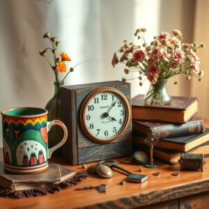 A Collection of Everyday Objects on Table – free AI stock image