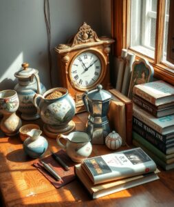 A Collection of Varied Household Objects – free AI stock image