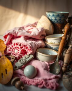 A Collection of Vintage Everyday Objects – free AI stock image