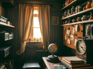 A Collection of Vintage Objects and Trinkets – free AI stock image