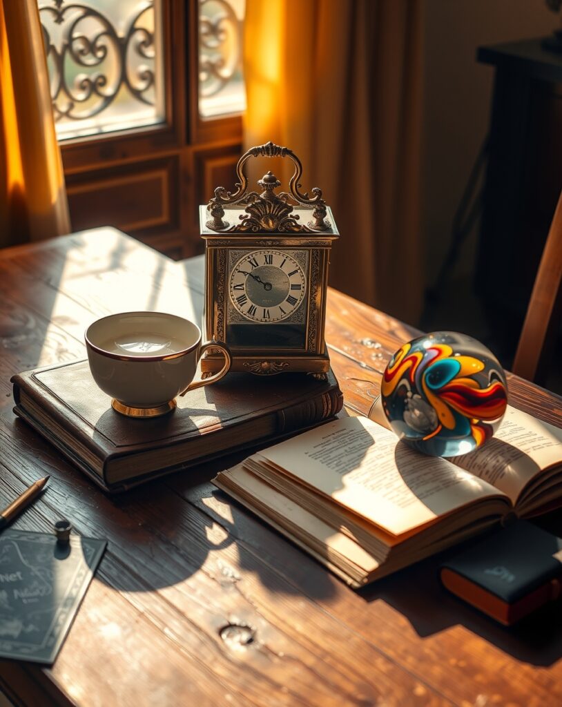 A Collection of Vintage Objects in Focus – free AI stock image