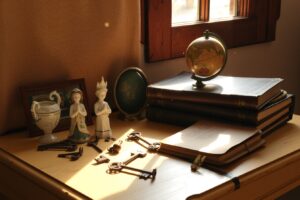 A Collection of Vintage Objects on Display – free AI stock image