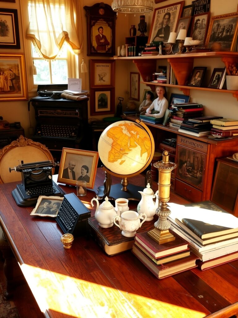 A Collection of Vintage Objects on Display – free AI stock image