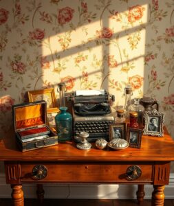 A Collection of Vintage Objects on Display – free AI stock image