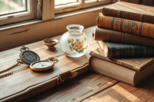 A Collection of Vintage Objects on Display – free AI stock image