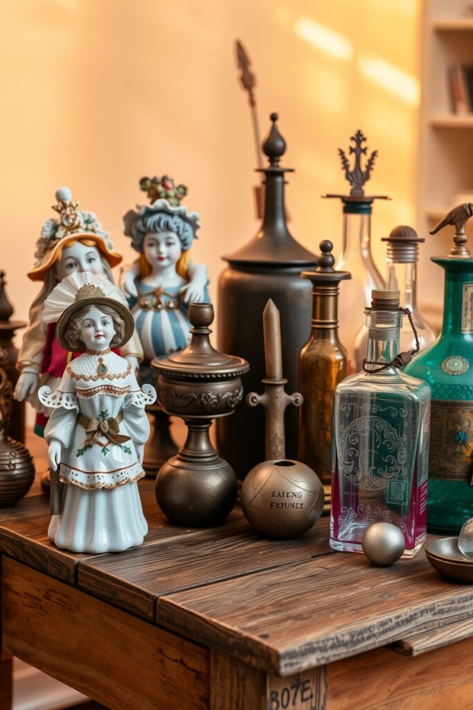 A Collection of Vivid Vintage Objects – free AI stock image