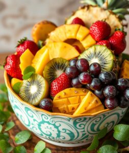 A Colorful Array of Fresh Fruits – free AI stock image