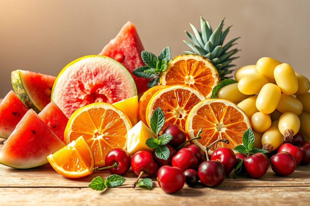 A Colorful Array of Fresh Fruits – free AI stock image