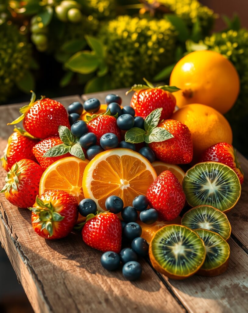 A Colorful Assortment of Fresh Fruits – free AI stock image