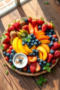 A Colorful Spread of Fresh Fruits – free AI stock image