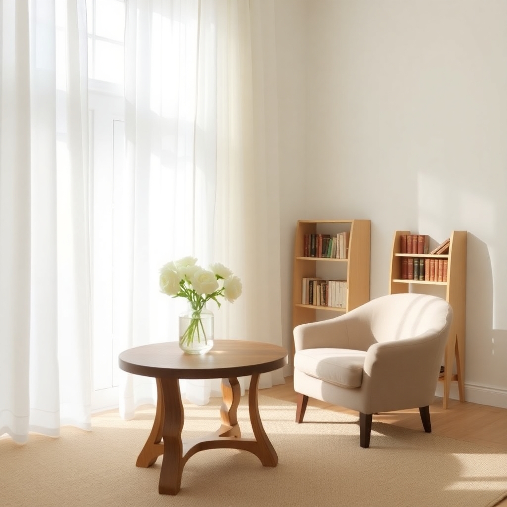 A Day in the Life of Minimalist Living – free AI stock image