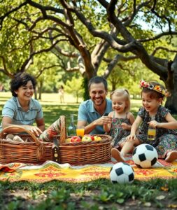 A Loving Family Enjoying Time Together – free AI stock image