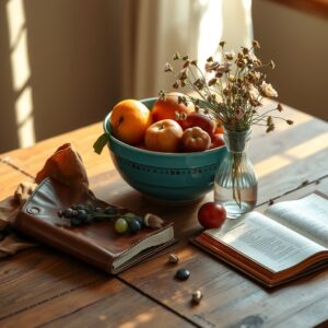 A Still Life of Everyday Objects – free AI stock image