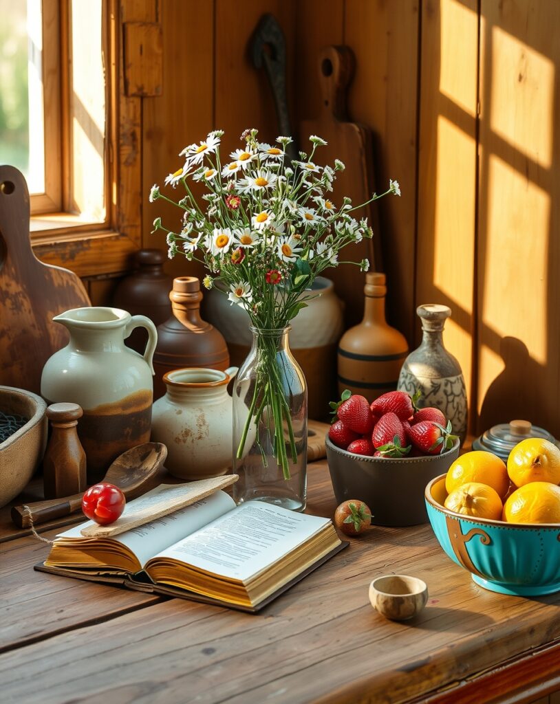 A Still Life of Everyday Objects – free AI stock image