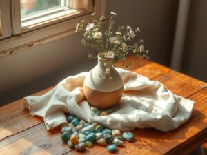 A Tranquil Still Life of Everyday Objects – free AI stock image