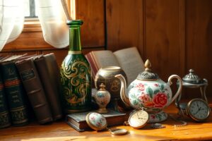 An Array of Colorful Vintage Objects – free AI stock image