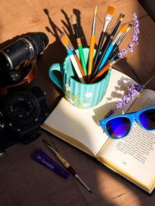 An Array of Everyday Objects in Harmony – free AI stock image