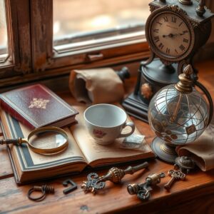 An Array of Vintage Objects on Display – free AI stock image