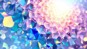 Aquatic Geometry in Motion – free AI stock image