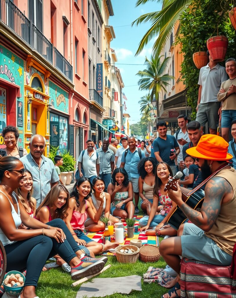Celebrating Diversity in Everyday Life – free AI stock image