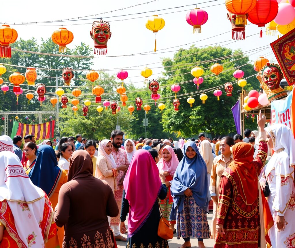 A Celebration of Diverse Cultures in Harmony – free AI stock image