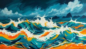 Chaos of the Emotion – free AI stock image