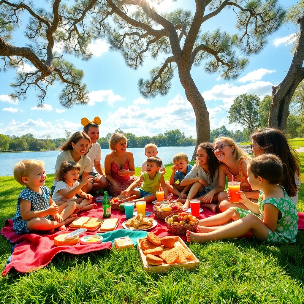 Cherished Moments of Family Togetherness – free AI stock image