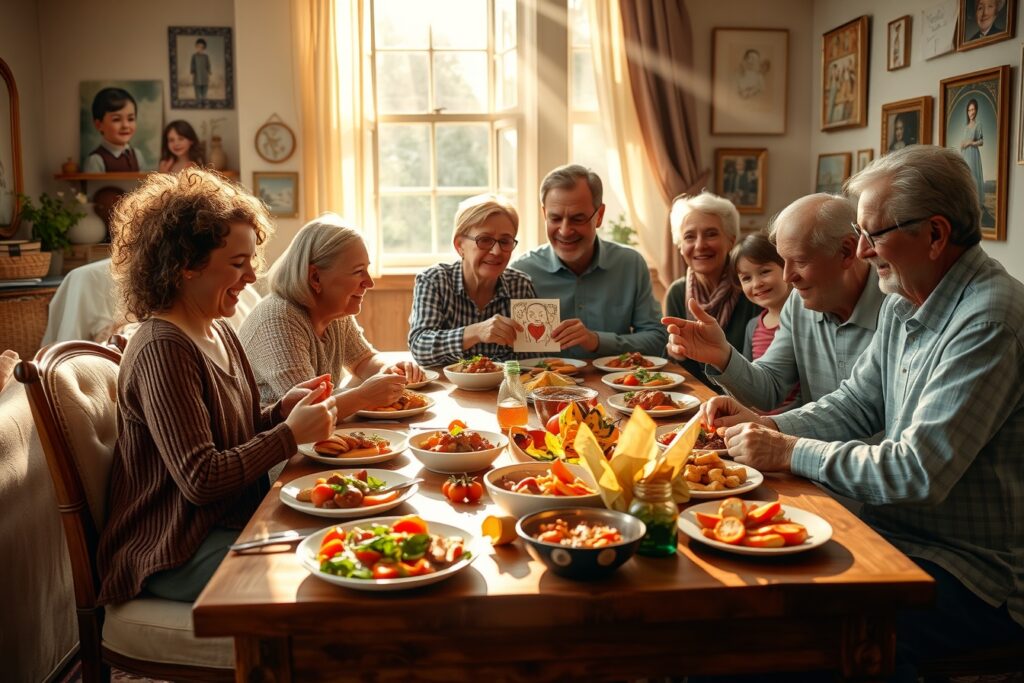 Cherished Moments of Family Togetherness – free AI stock image
