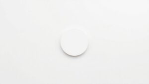 Circular Simplicity in Minimalism – free AI stock image