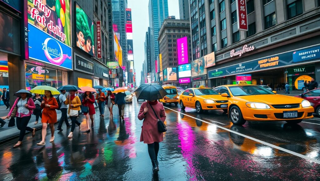 City Life from Above – free AI stock image