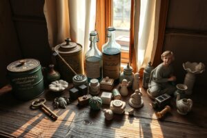 A Collection of Vintage Everyday Objects – free AI stock image