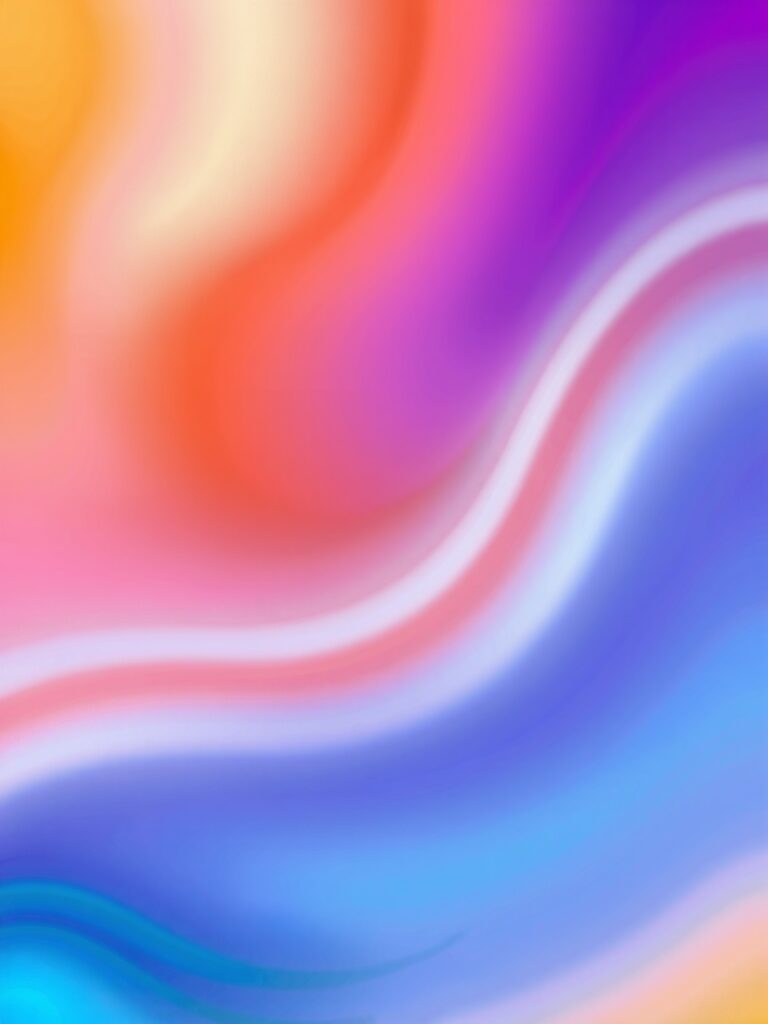 Colorful Abstract Background with Soft Shapes – free AI stock image
