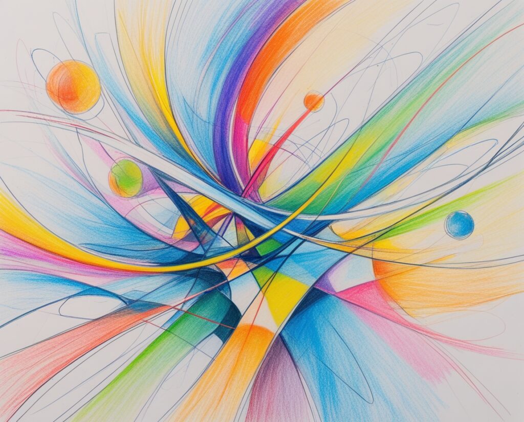 Colorful Abstract Business Strategy Concepts – free AI stock image