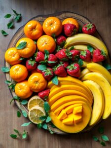 A Colorful Assortment of Fresh Fruits – free AI stock image