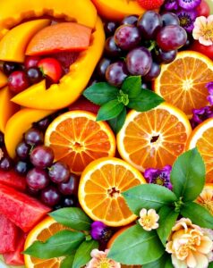 A Colorful Spread of Fresh Fruits – free AI stock image