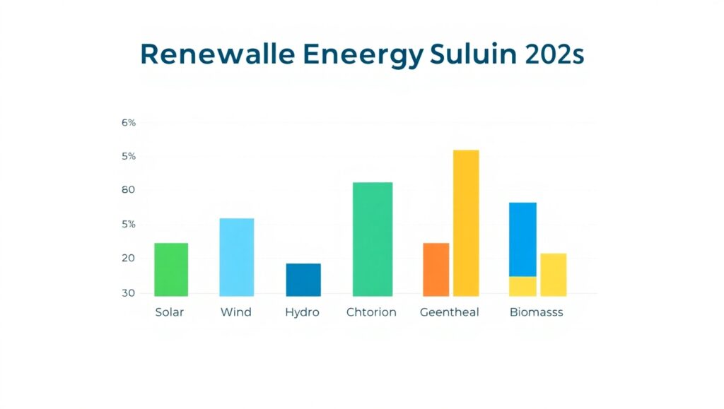 Comparative Analysis of Renewable Energy Sources – free AI stock image