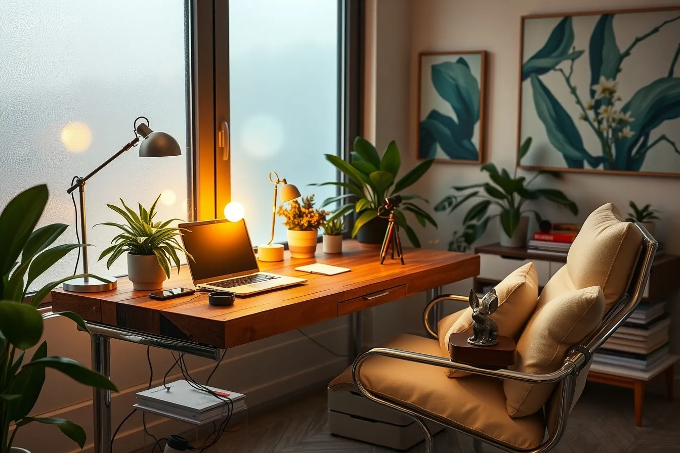 Cozy Home Office for Remote Work