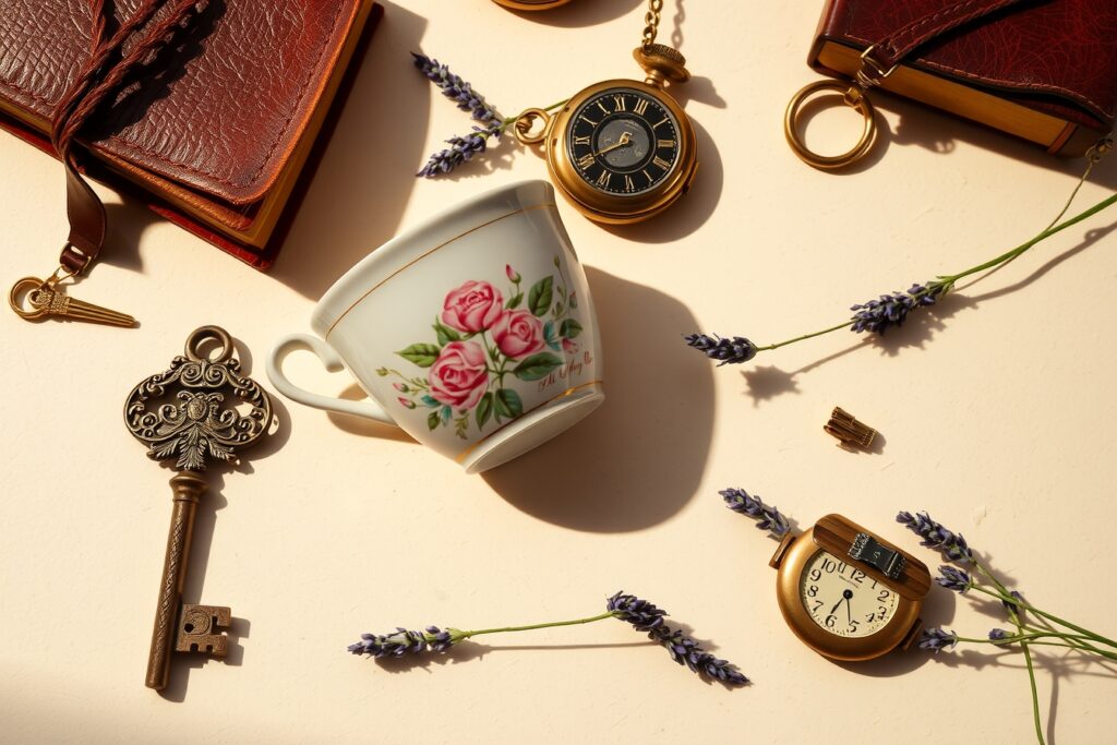 Curious Collection of Everyday Objects – free AI stock image