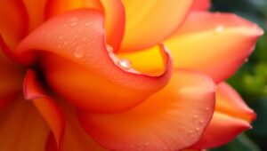 Dewy Petals in Morning Light – free AI stock image