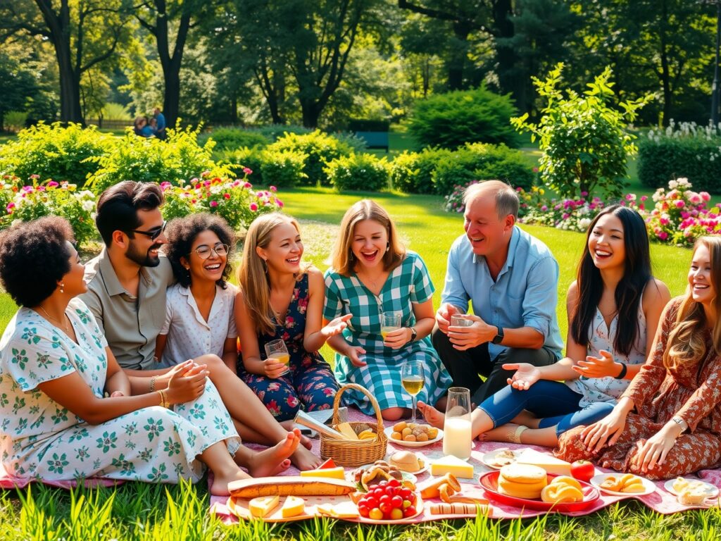 A Diverse Group of Friends Laughing Together – free AI stock image