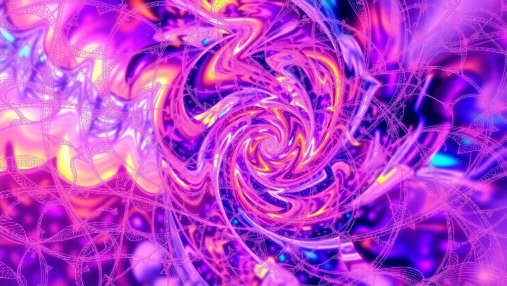 Dreamscape of Vibrant Colors – free AI stock image