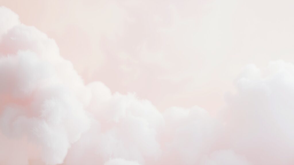 Dreamy Soft Pastel Background with Clouds – free AI stock image