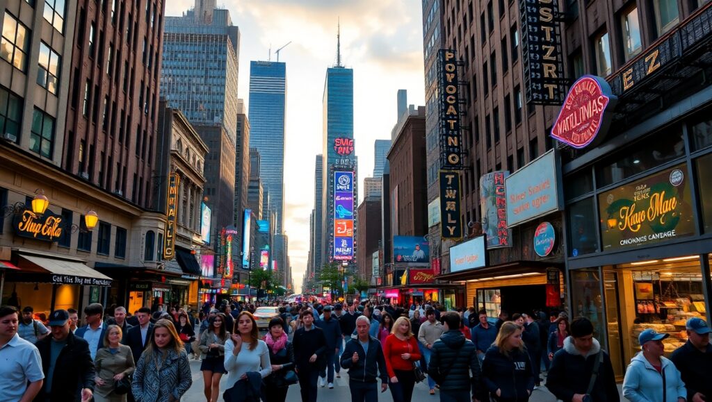 Dusk in the Urban Jungle – free AI stock image