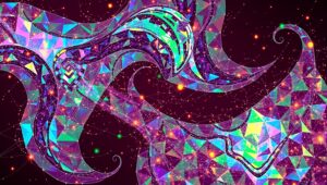 Dynamic Color Symphony – free AI stock image