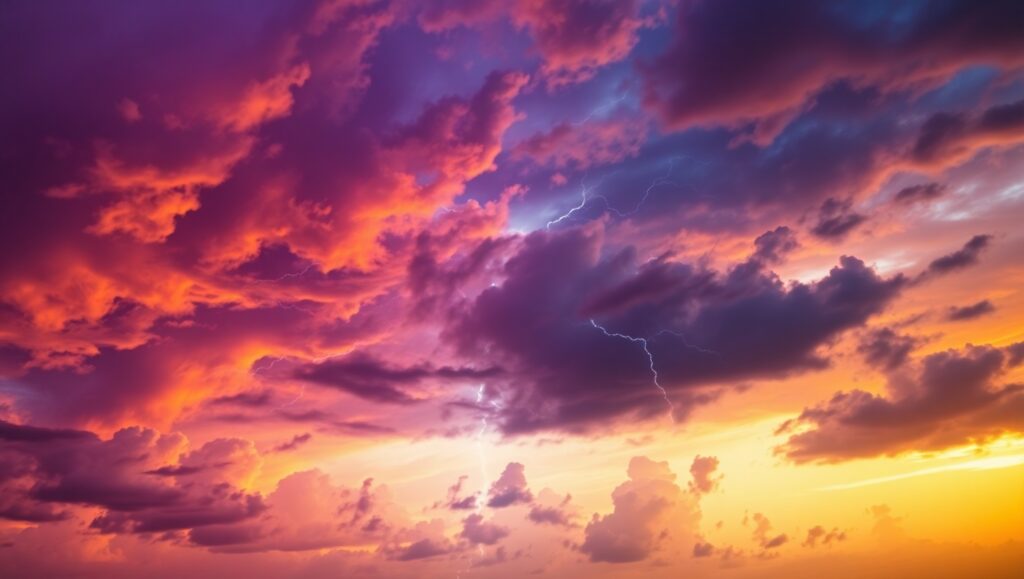 Emotional Chaos in Vibrant – free AI stock image