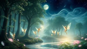 Enchanted Forest of Dreams – free AI stock image