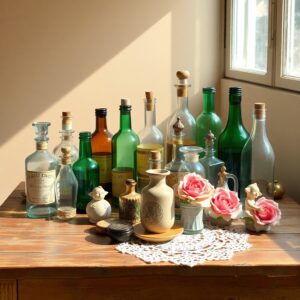 Enchanting Still Life of Vintage Objects – free AI stock image