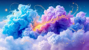 Ethereal Emotions in Abstract Forms – free AI stock image